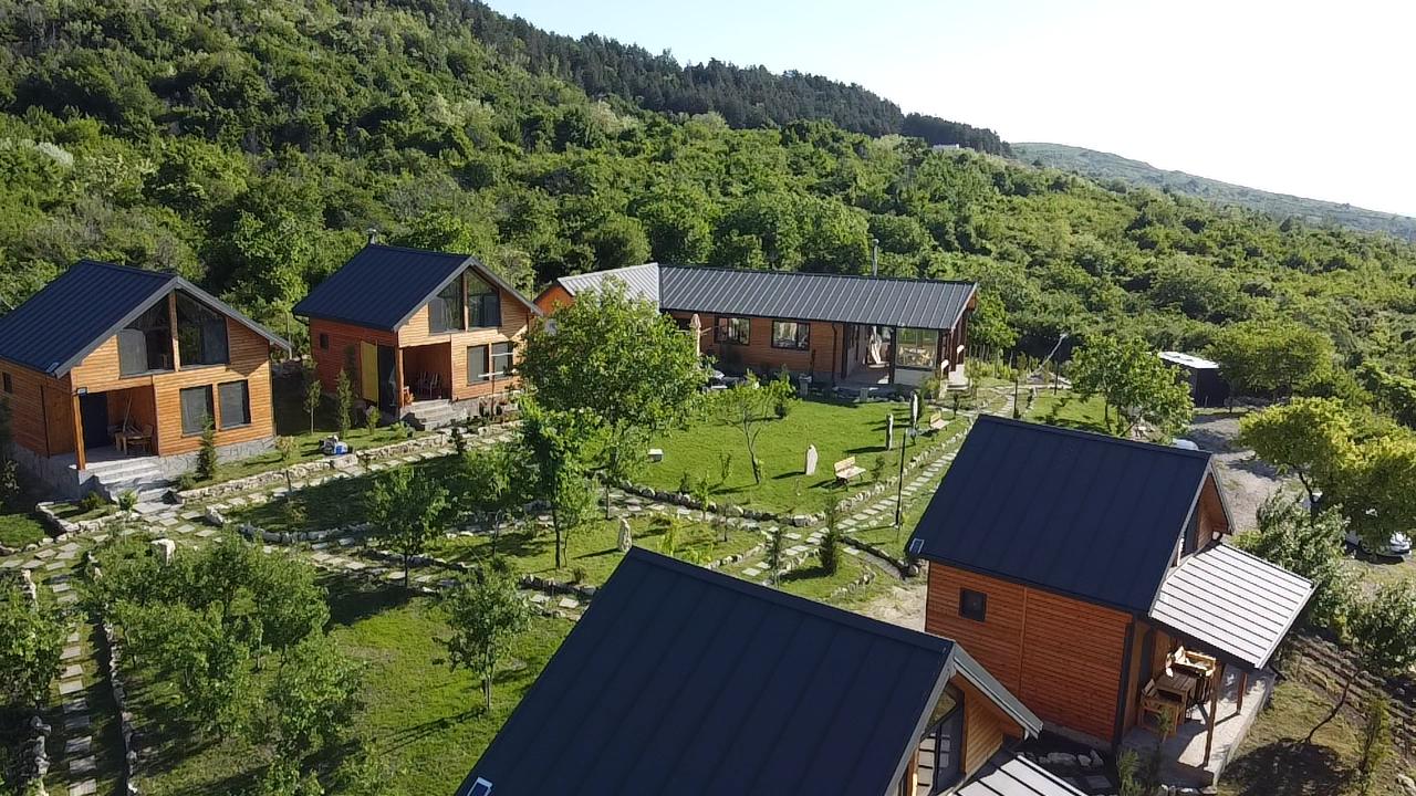 Căsuțe și grădina